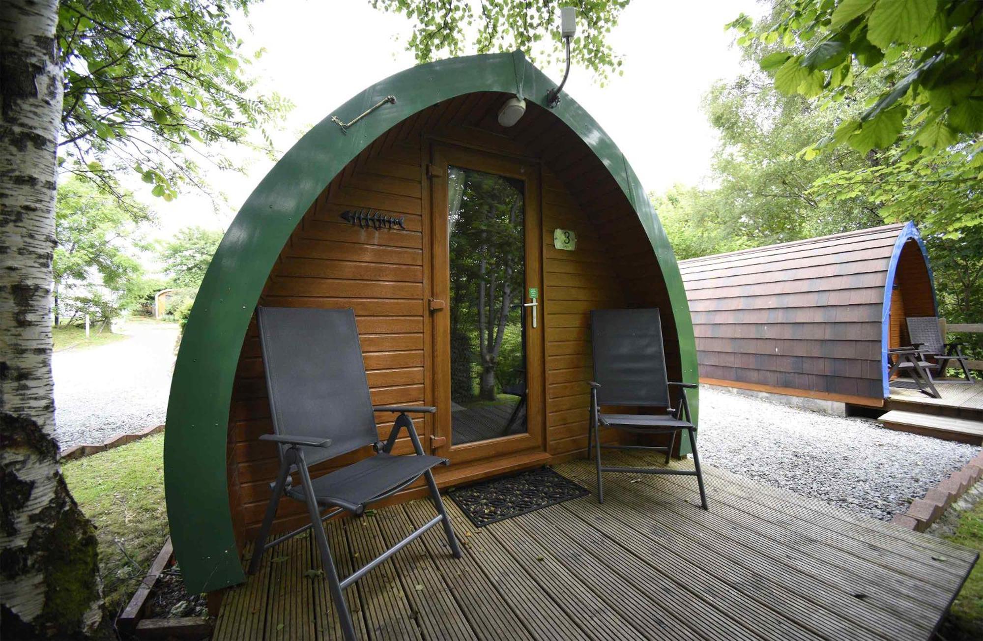 Dunvegan Camping Pods Hotel Exterior photo