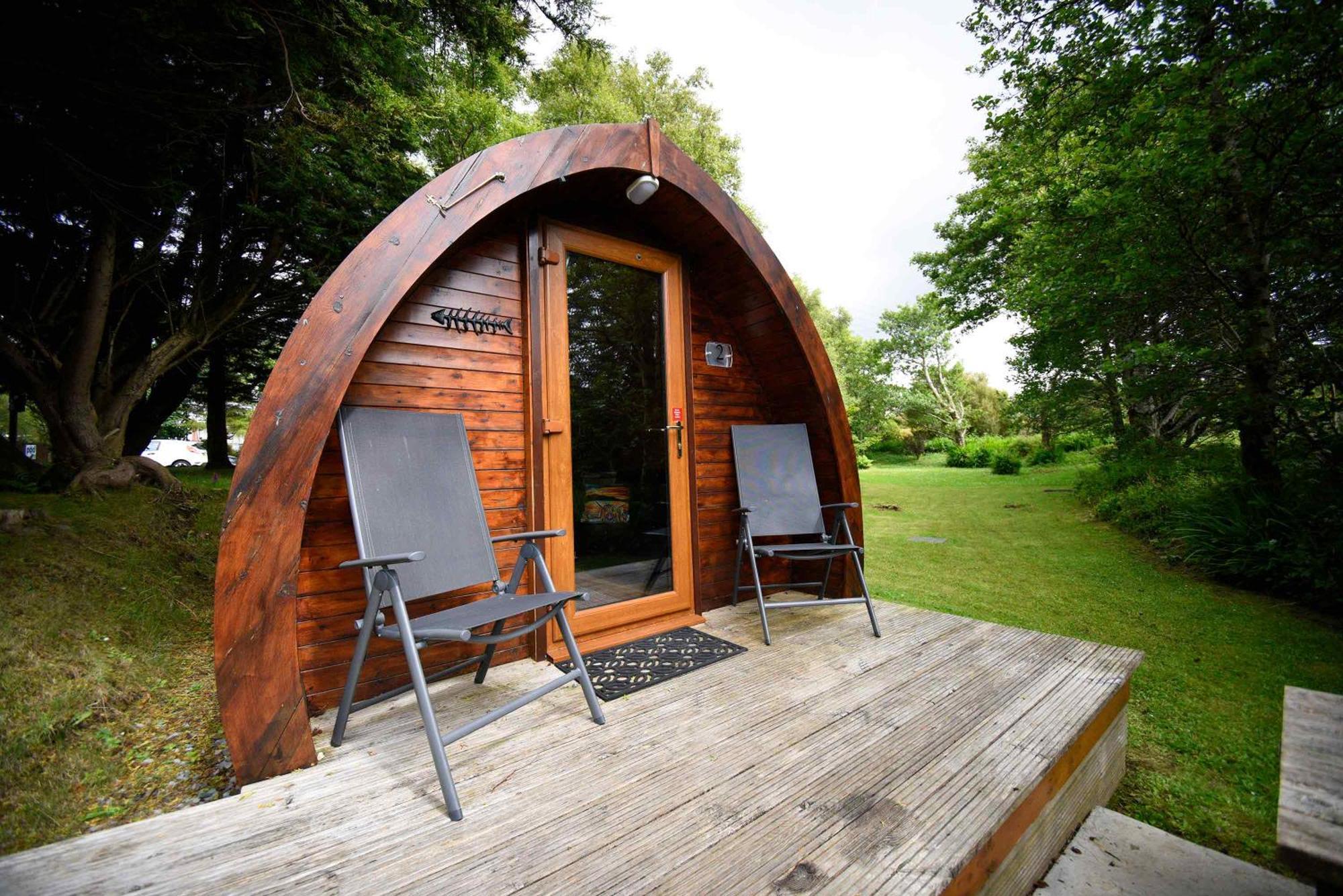 Dunvegan Camping Pods Hotel Exterior photo